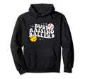 Busy Raising Ballers Softball Baseball Hoodie - Custom Art Print Unisex - T-Shirt, Sweatshirt, Hoodie