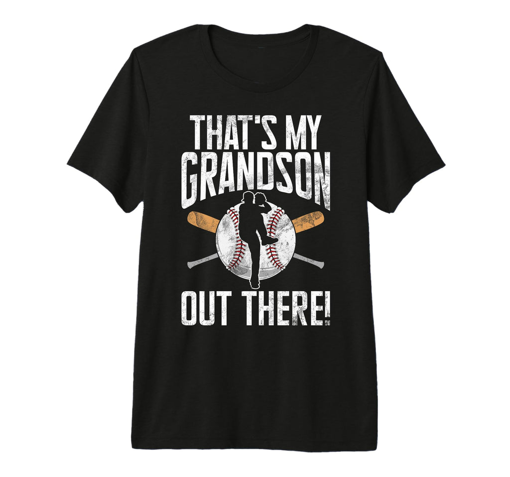 Thats My Grandson Out There Grandpa T-Shirt - Minimalist Print for Adults - T-Shirt, Sweatshirt, Hoodie