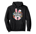 Im Baseball Bunny Matching Easter Family Hoodie - Graphic Print Men Women - T-Shirt, Sweatshirt, Hoodie