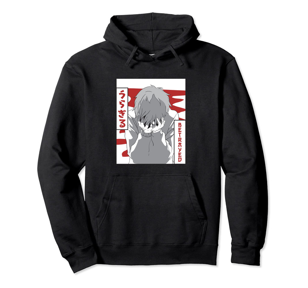 Emo Anime Japanese Vaporwave Aesthetic Hoodie - Aesthetic Graphic Unisex - T-Shirt, Sweatshirt, Hoodie