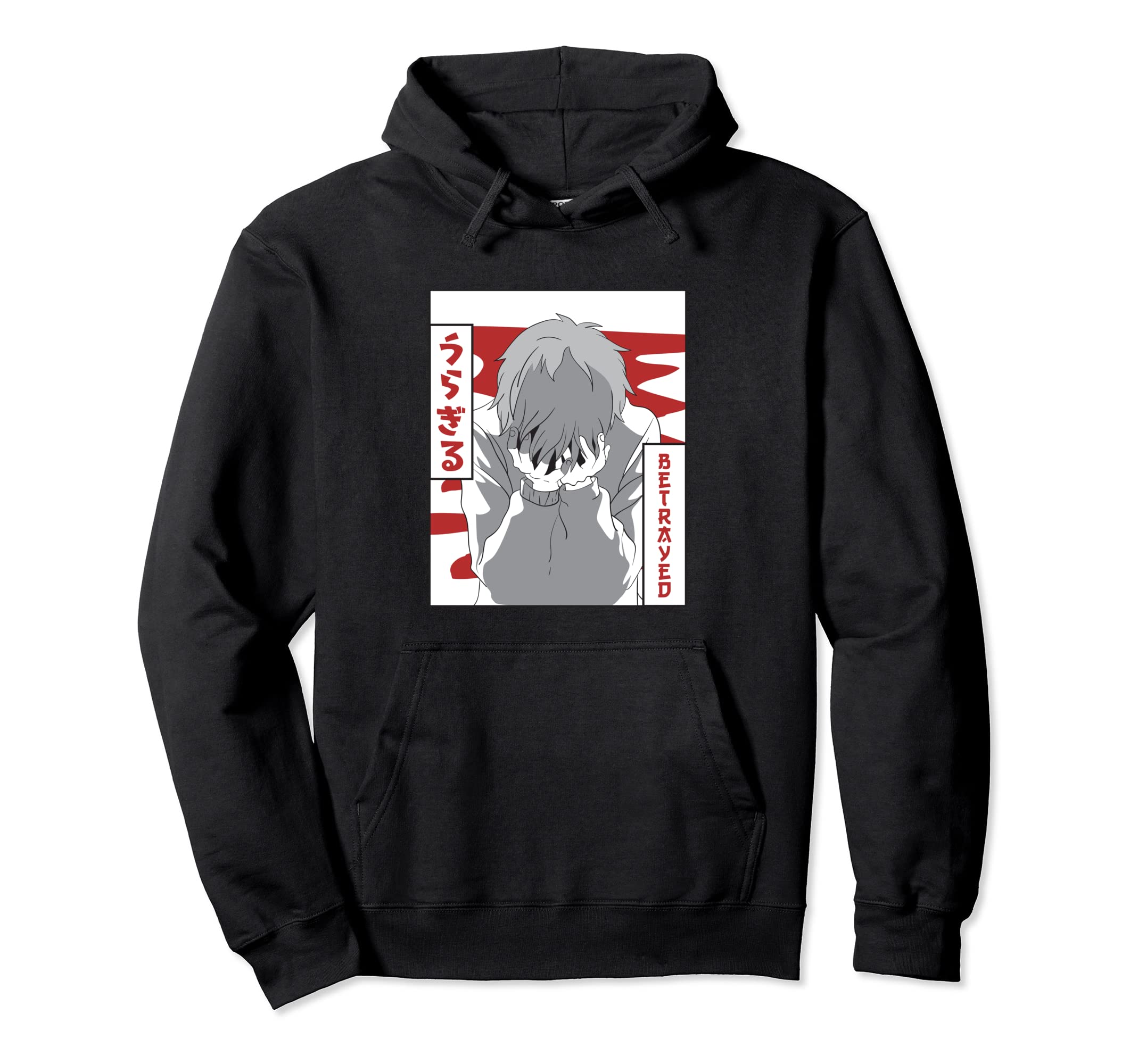 Emo Anime Japanese Vaporwave Aesthetic Hoodie - Aesthetic Graphic Unisex - T-Shirt, Sweatshirt, Hoodie