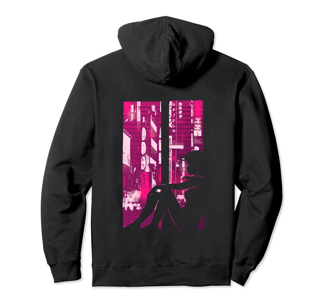 Alt Japanese Edgy Vaporwave Hoodie - Casual Everyday Wear for Adults - T-Shirt, Sweatshirt, Hoodie