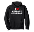 I Love Cameras I Heart Cameras Hoodie - Fun Novelty Design Men Women - T-Shirt, Sweatshirt, Hoodie
