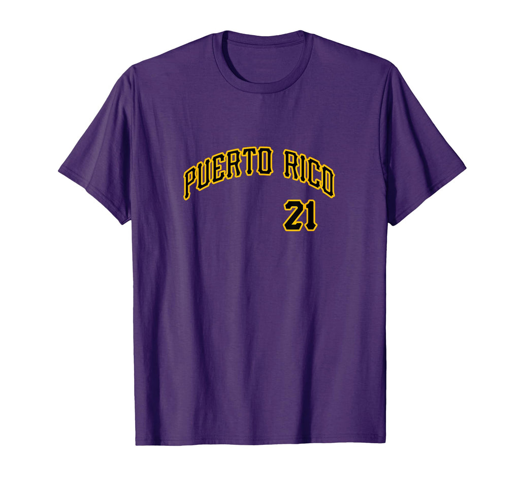 Puerto Rico 21 Boricua Baseball T-Shirt - Unique Graphic Men Women - T-Shirt, Sweatshirt, Hoodie