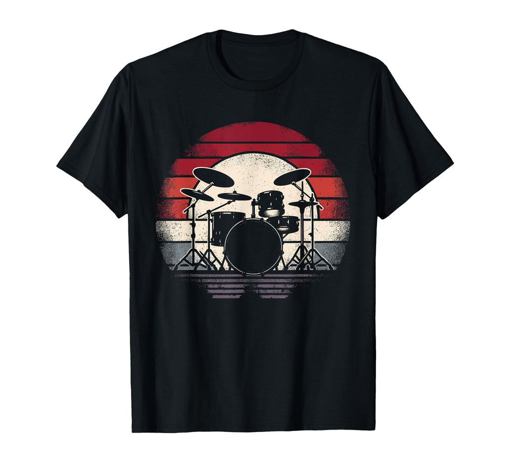 Drums Drummer Band Drumset Drum T-Shirt - Streetwear Style for Adults - T-Shirt, Sweatshirt, Hoodie