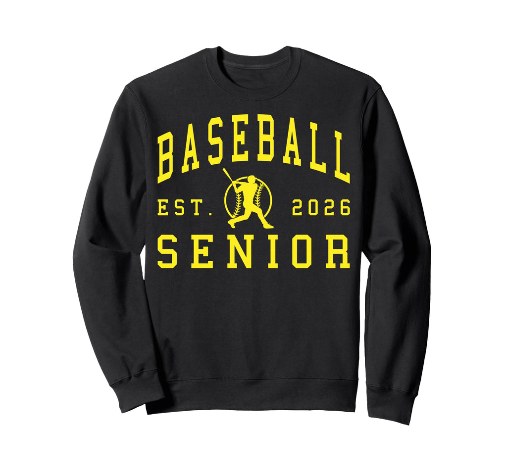 Baseball Senior Night Baseball Sweatshirt - Custom Art Print for Adults - T-Shirt, Sweatshirt, Hoodie