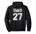 Number 27 Players Biggest Fan Hoodie - Casual Everyday Wear Men Women - T-Shirt, Sweatshirt, Hoodie