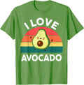 I Love Avocado- Funny Women Men Boy Girl - Adult & Kids T-Shirts, Sweatshirts & Hoodies apparel design preview 1