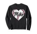 Mike Baseball Personalized Name Sweatshirt - Minimalist Print for Adults - T-Shirt, Sweatshirt, Hoodie