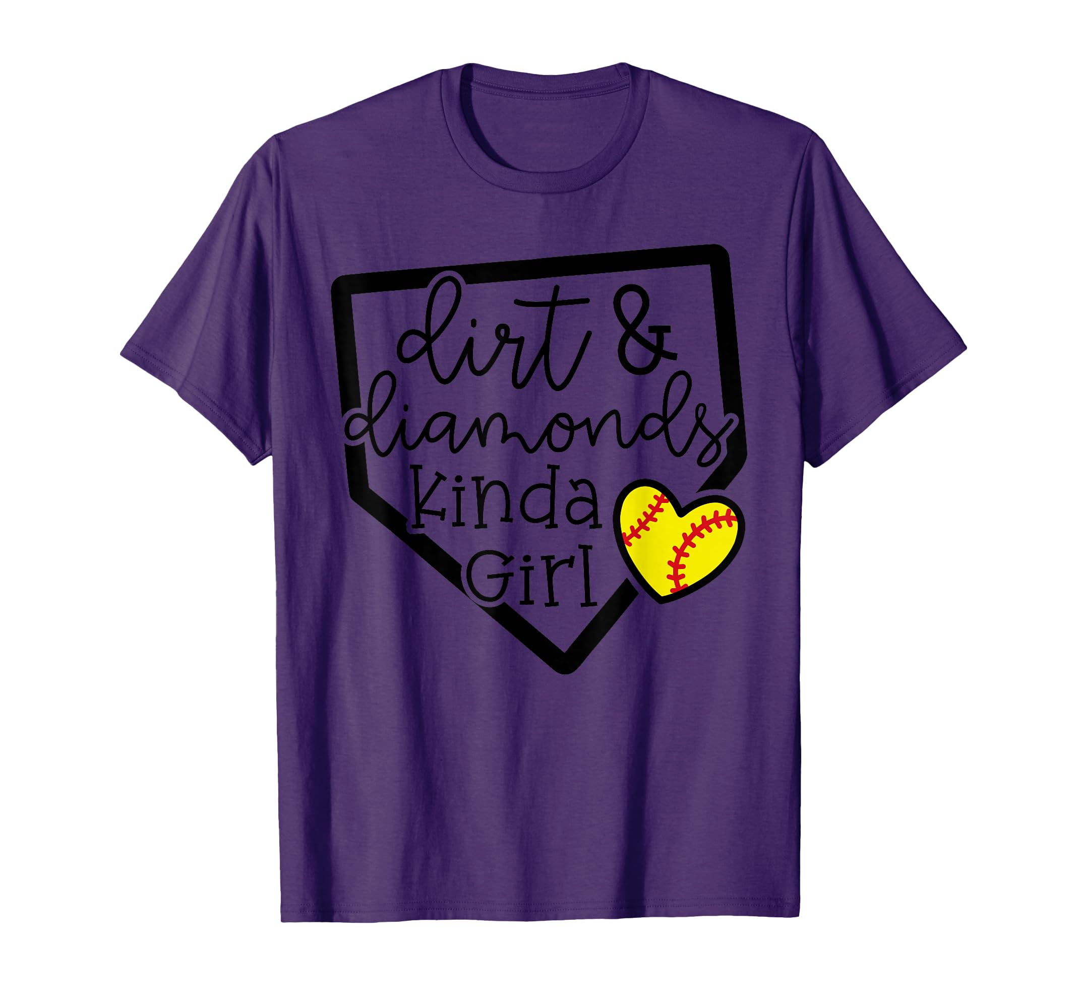 Dirt And Diamonds Kinda Baseball T-Shirt - Casual Everyday Wear Men Women - T-Shirt, Sweatshirt, Hoodie