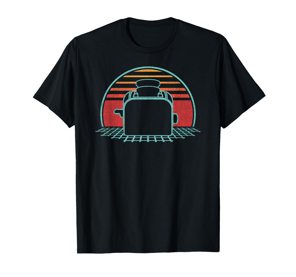 Toast Bread Toaster 80S Gift T-Shirt - Novelty Apparel Men Women - T-Shirt, Sweatshirt, Hoodie