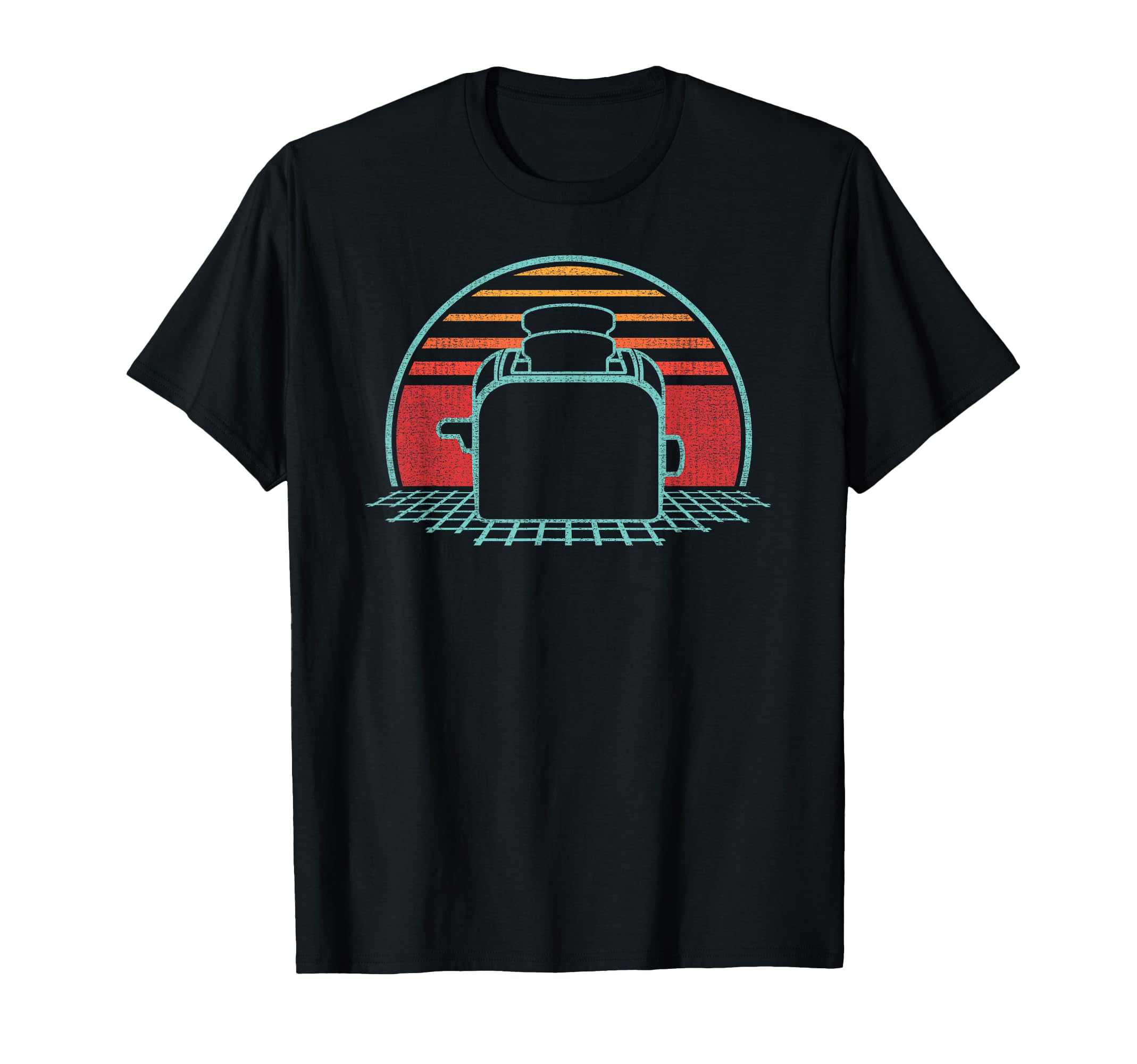 Toast Bread Toaster 80S Gift T-Shirt - Novelty Apparel Men Women - T-Shirt, Sweatshirt, Hoodie