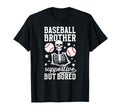 Baseball Brother Supportive Brother T-Shirt - Aesthetic Graphic Unisex - T-Shirt, Sweatshirt, Hoodie