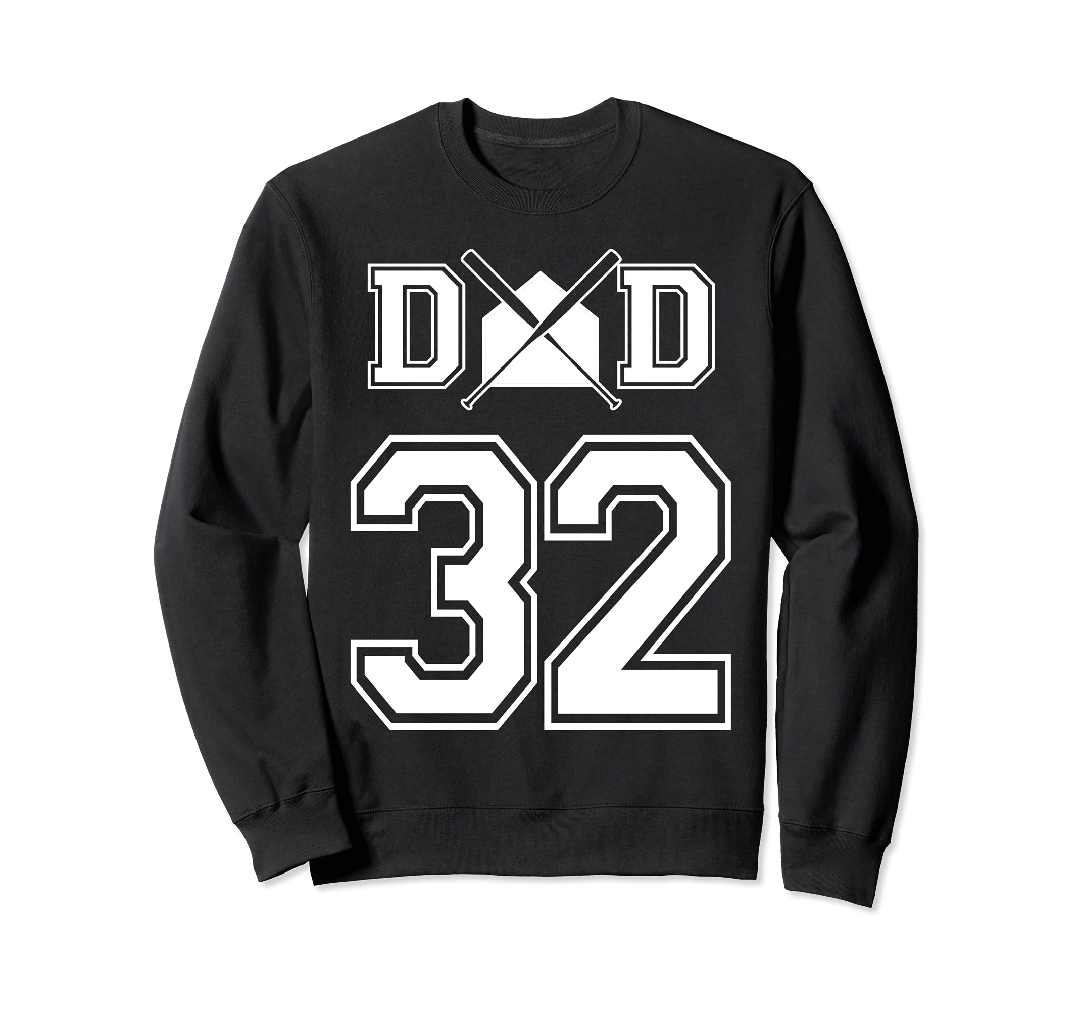 Number 32 Players Biggest Fan Sweatshirt - Custom Art Print Unisex - T-Shirt, Sweatshirt, Hoodie