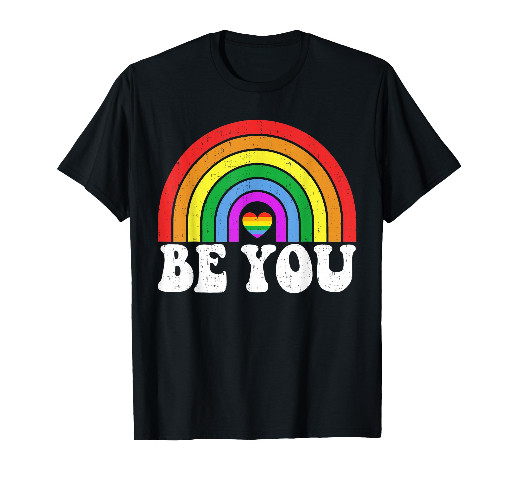 Gay Pride Lgbtq Ally Rainbow Lgbt T-Shirt - Fun Novelty Design for Adults - T-Shirt, Sweatshirt, Hoodie