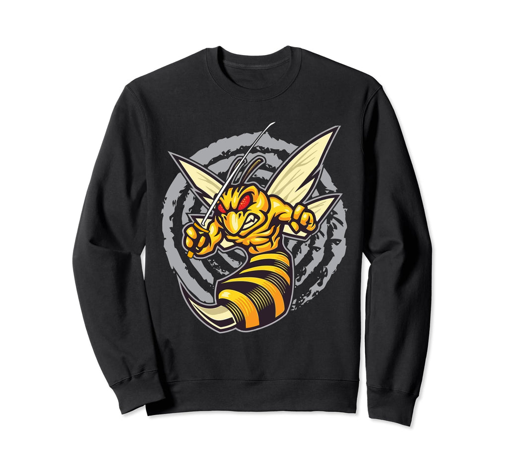 Killa Beez Hip Hop Old School Sweatshirt - Fun Novelty Design for Adults - T-Shirt, Sweatshirt, Hoodie