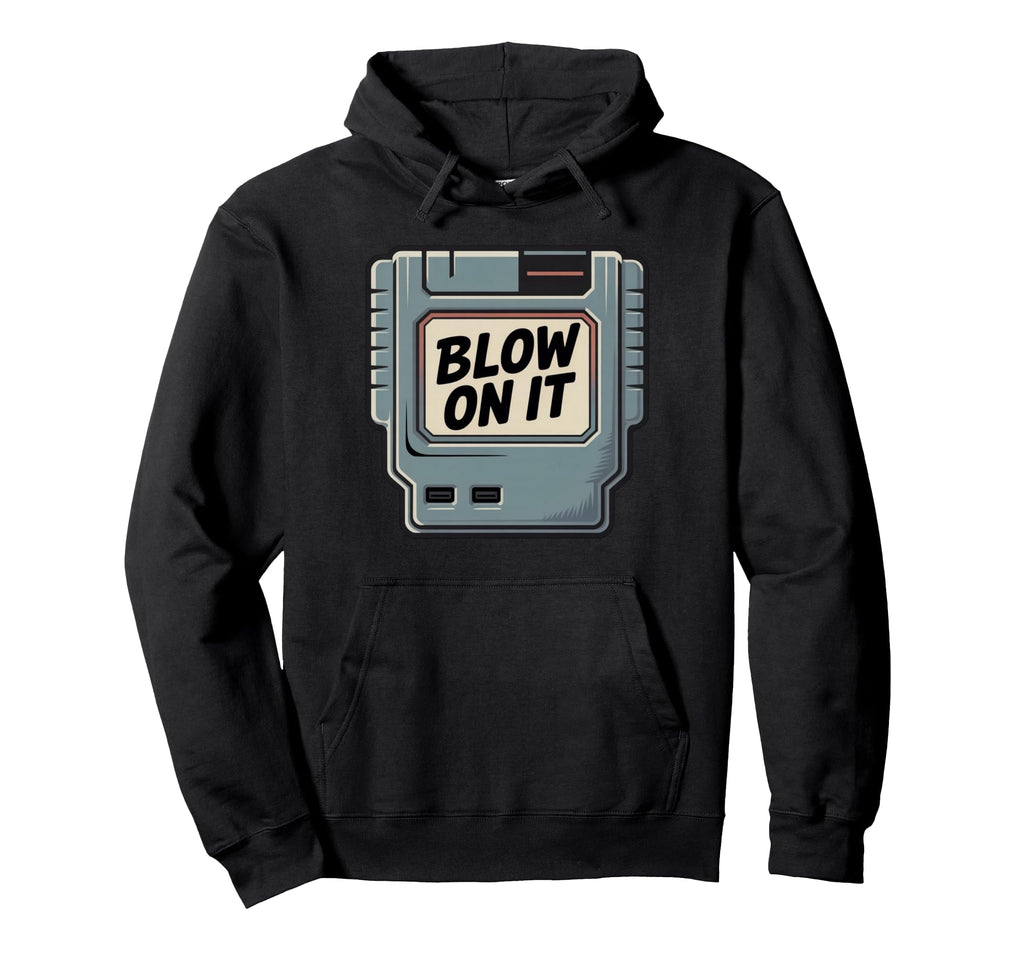 Game Cartridge Blow It 80S 90S Art Hoodie - Trendy Graphic Men Women - T-Shirt, Sweatshirt, Hoodie