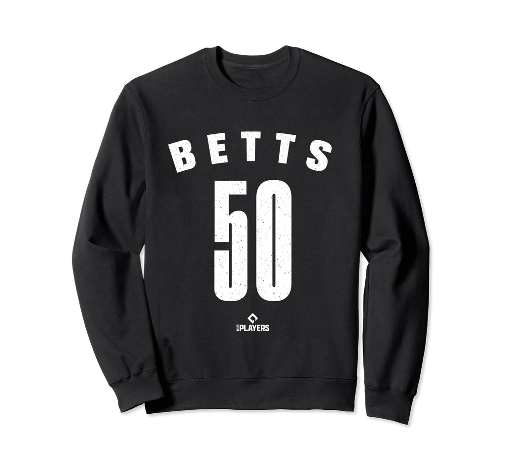 Mookie Betts 50 Mlbpa Los Angeles Sweatshirt - Custom Art Print Men Women - T-Shirt, Sweatshirt, Hoodie