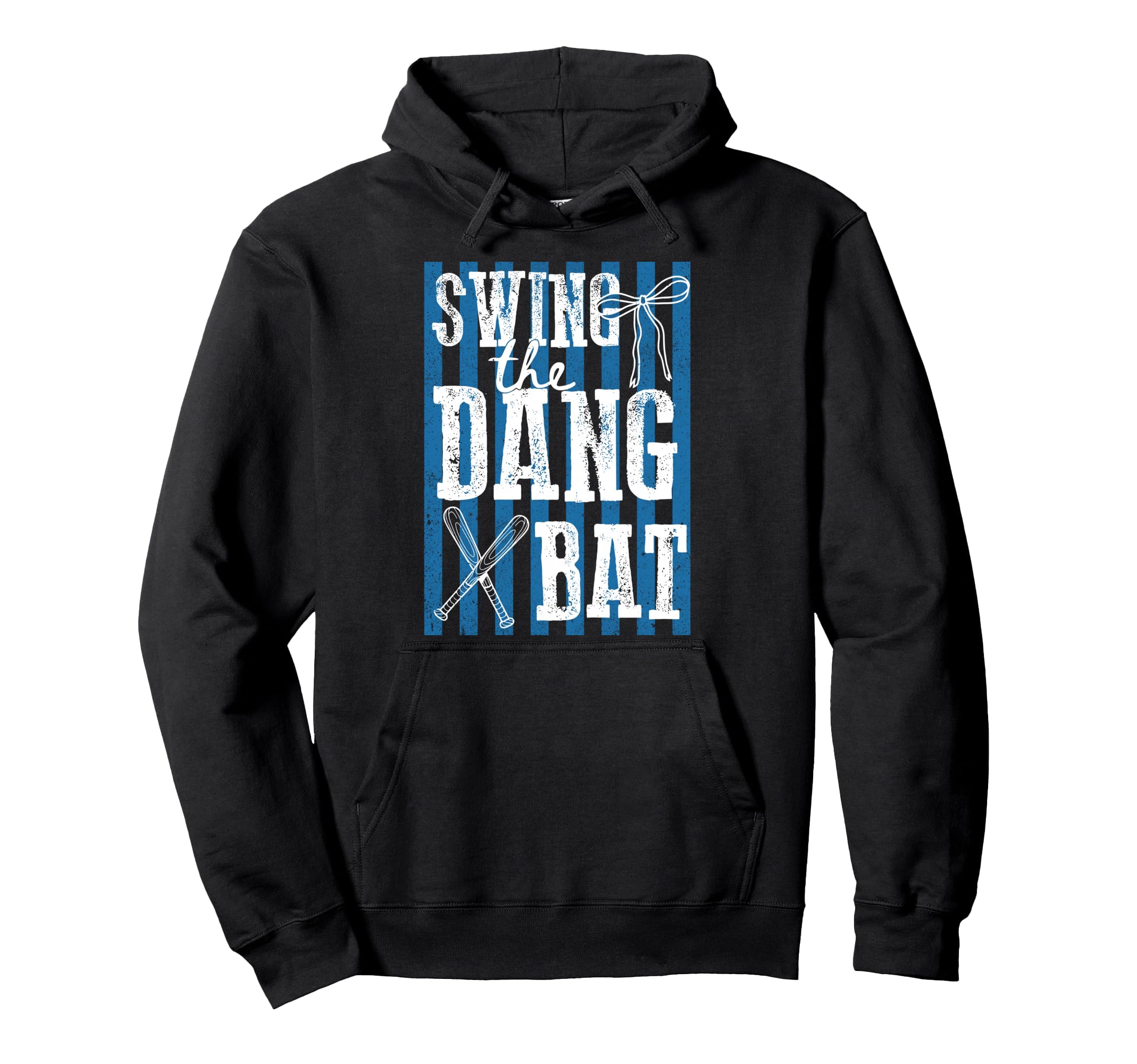Swing Dang Bat Baseball Season Game Hoodie - Aesthetic Graphic for Adults - T-Shirt, Sweatshirt, Hoodie