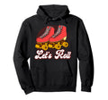 Roller Skating Skate 1970S Hoodie - Novelty Apparel Men Women - T-Shirt, Sweatshirt, Hoodie
