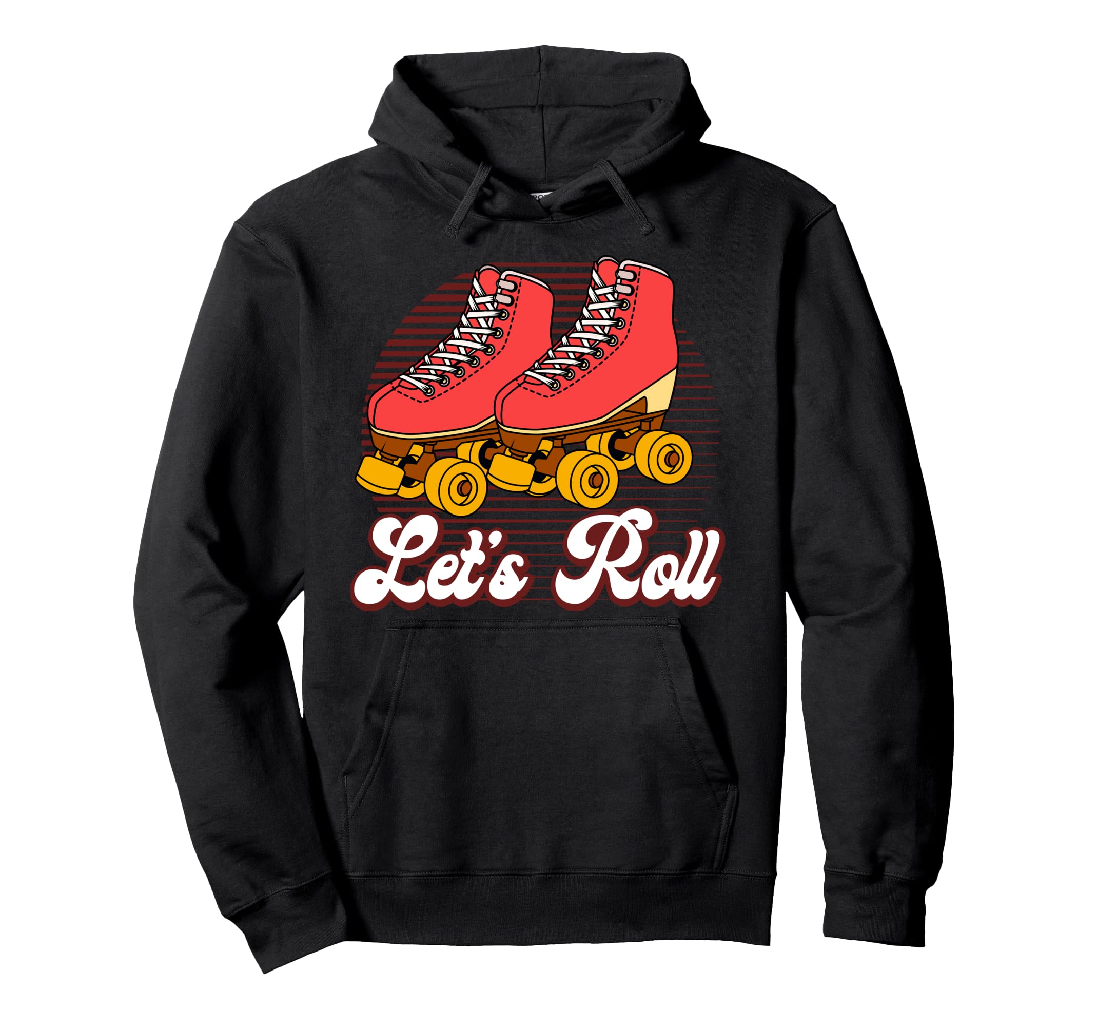 Roller Skating Skate 1970S Hoodie - Novelty Apparel Men Women - T-Shirt, Sweatshirt, Hoodie