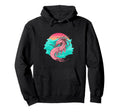 Shrimp Vaporwave Retrowave Hoodie - Casual Everyday Wear Men Women - T-Shirt, Sweatshirt, Hoodie
