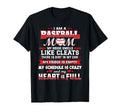 I Am Baseball Mom T-Shirt - Aesthetic Graphic Unisex - T-Shirt, Sweatshirt, Hoodie