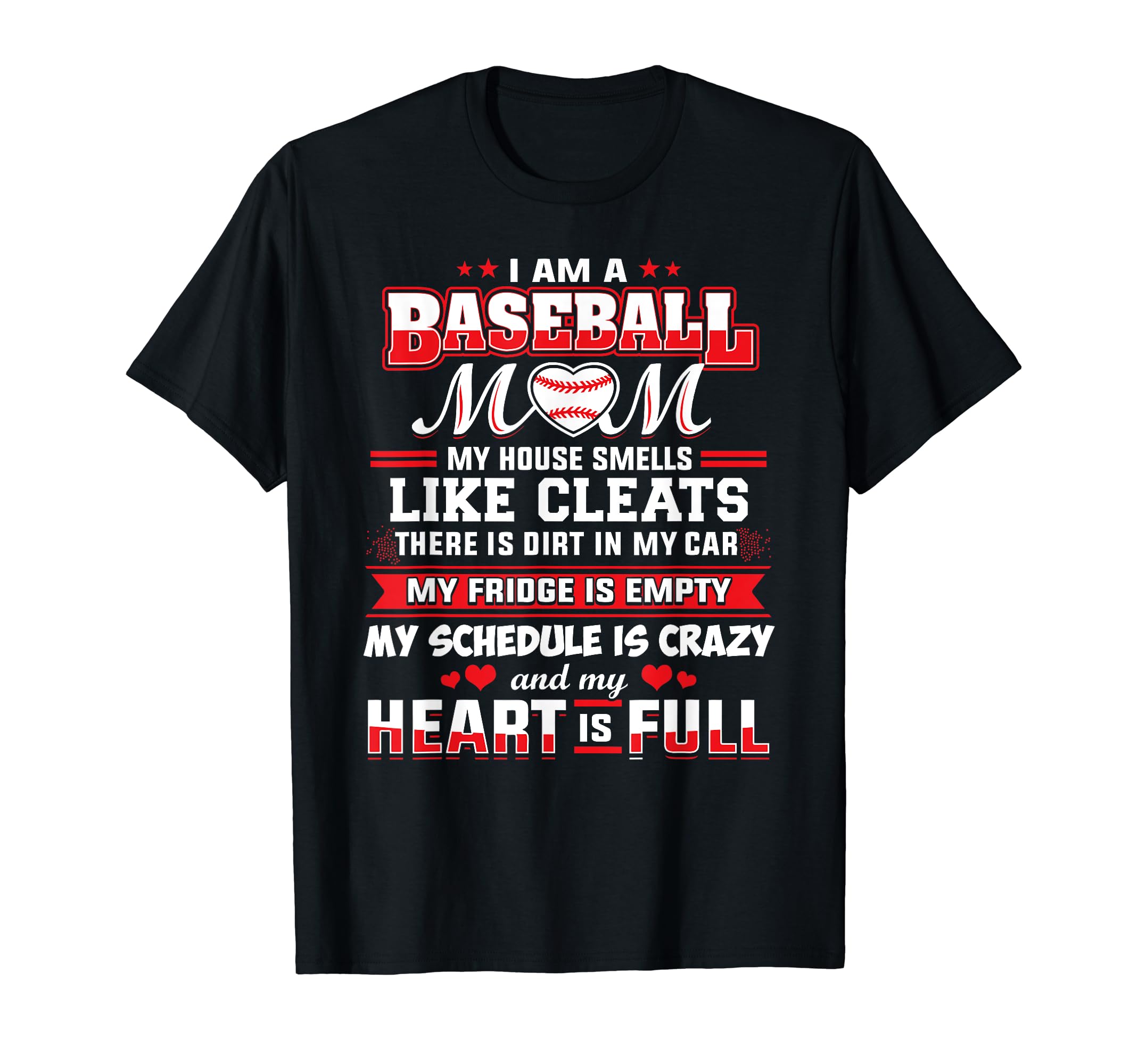 I Am Baseball Mom T-Shirt - Aesthetic Graphic Unisex - T-Shirt, Sweatshirt, Hoodie