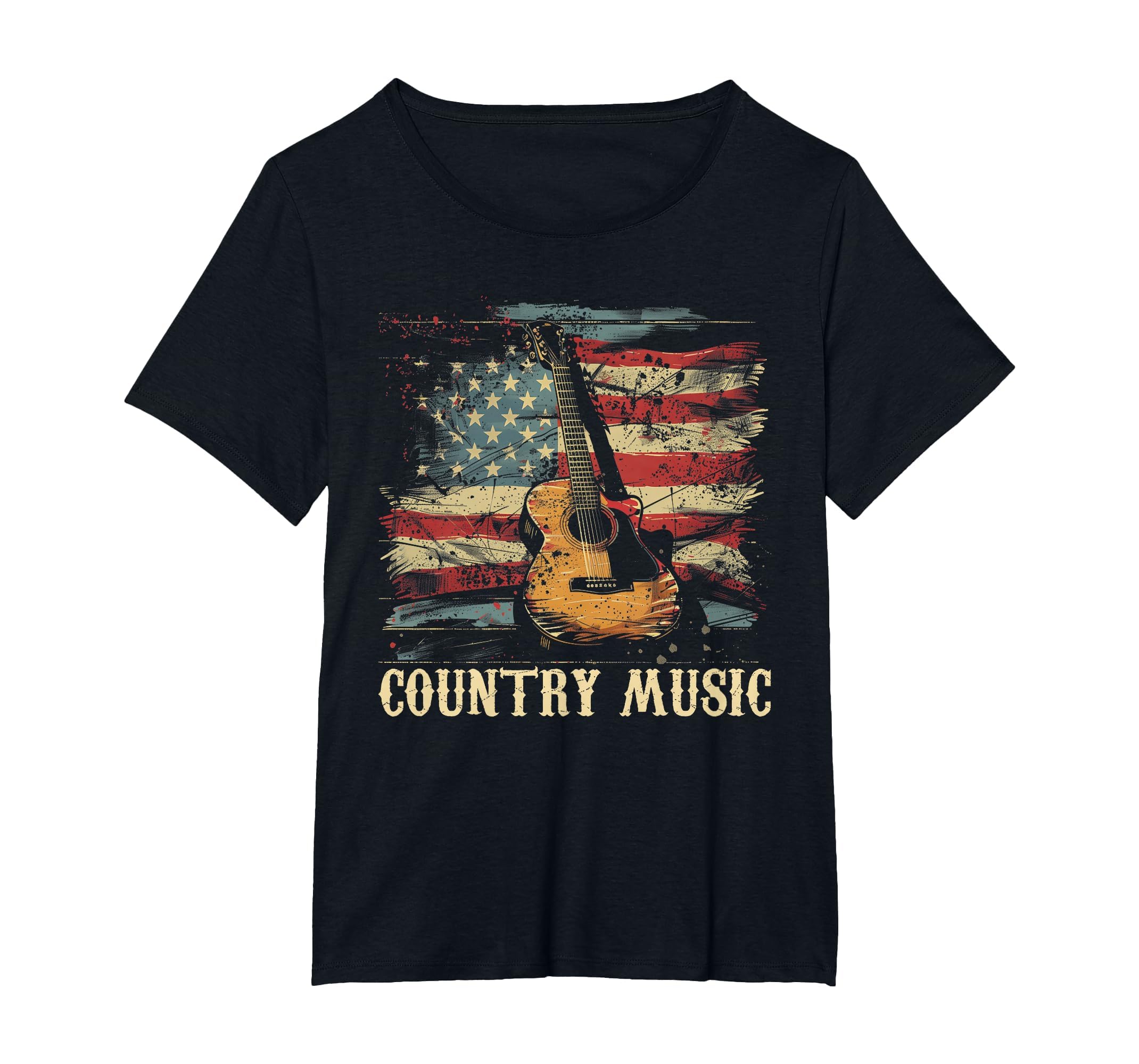 Country Music Outlaw Western Usa T-Shirt - Casual Everyday Wear Men Women - T-Shirt, Sweatshirt, Hoodie