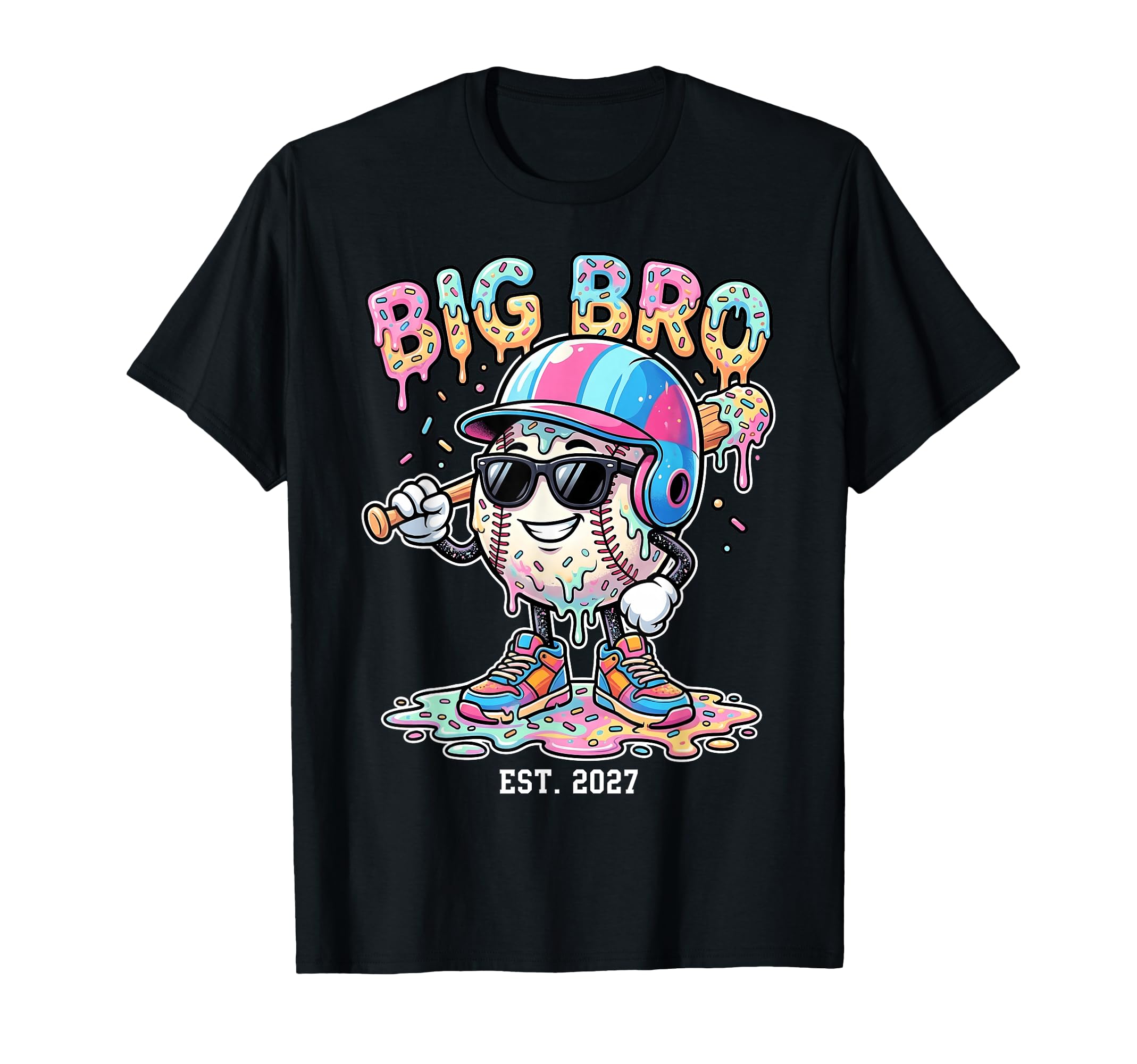 Big Brother 2027 Ice Cream Baseball T-Shirt - Streetwear Style Men Women - T-Shirt, Sweatshirt, Hoodie