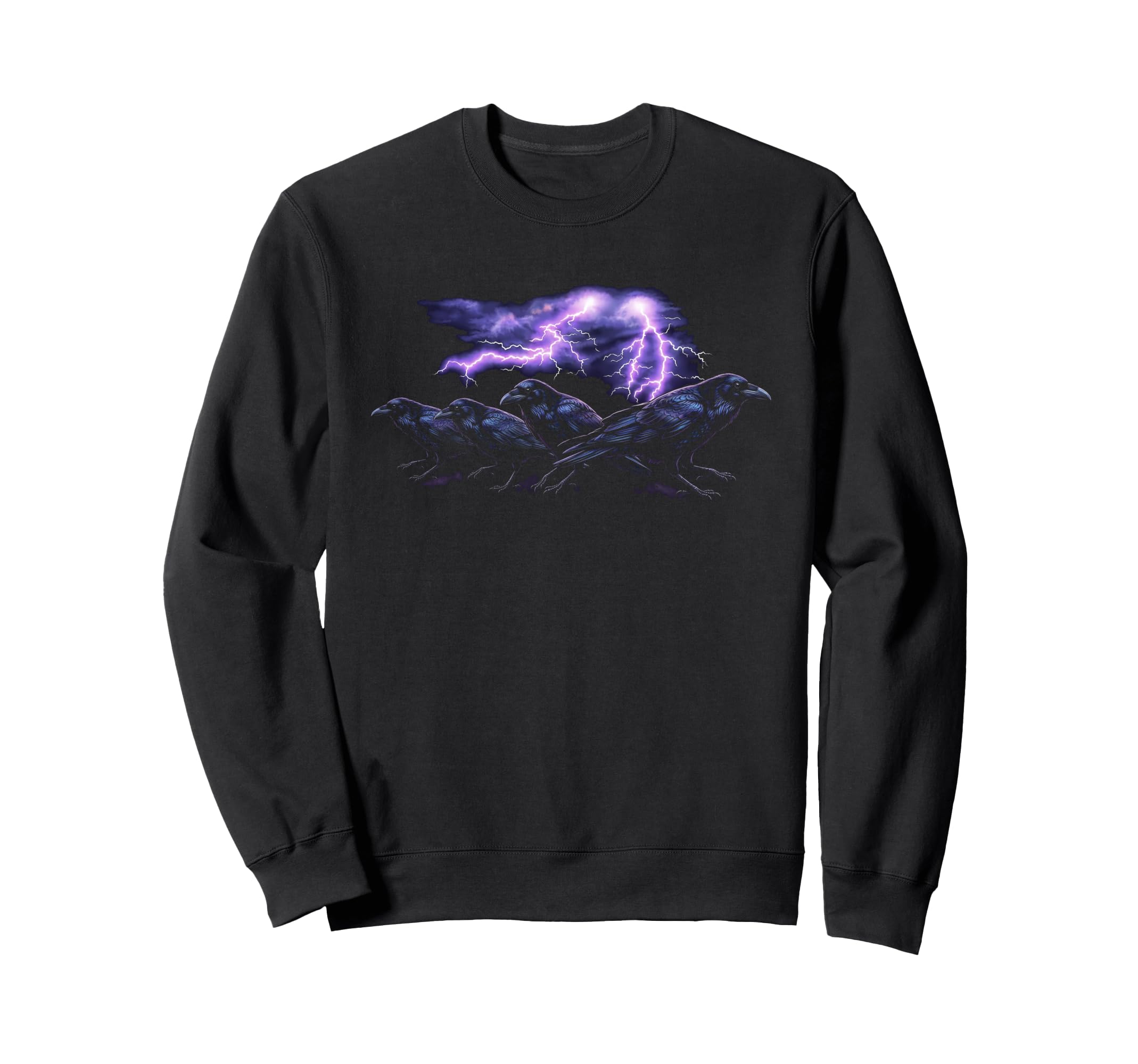 Crow 90S Funny Raven 80S Bird Lover Crow Sweatshirt - Unique Graphic Unisex - T-Shirt, Sweatshirt, Hoodie