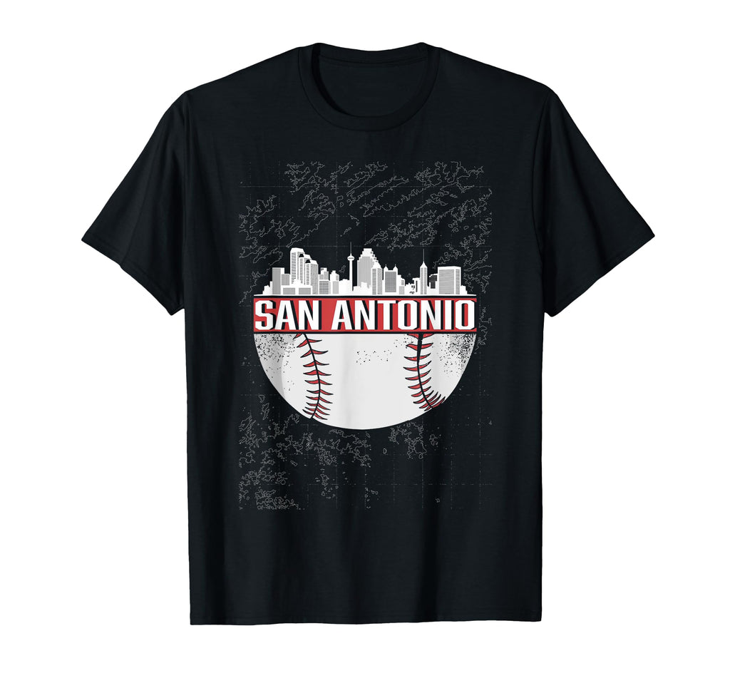 San Antonio Mens City Baseball T-Shirt - Trendy Graphic Men Women - T-Shirt, Sweatshirt, Hoodie