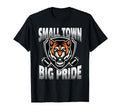 Tigers Mascot Football Small Town T-Shirt - Minimalist Print for Adults - T-Shirt, Sweatshirt, Hoodie