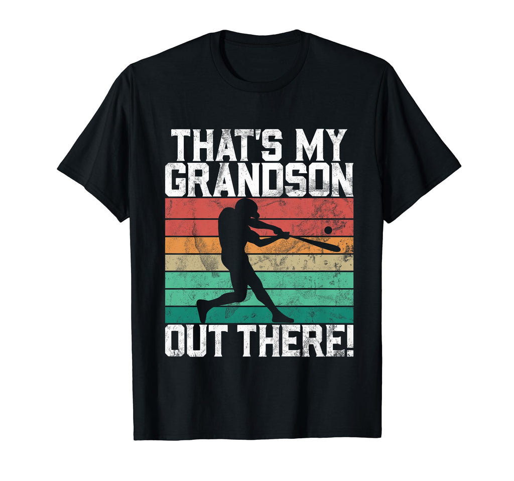 Thats My Grandson Out There Grandpa T-Shirt - Aesthetic Graphic for Adults - T-Shirt, Sweatshirt, Hoodie