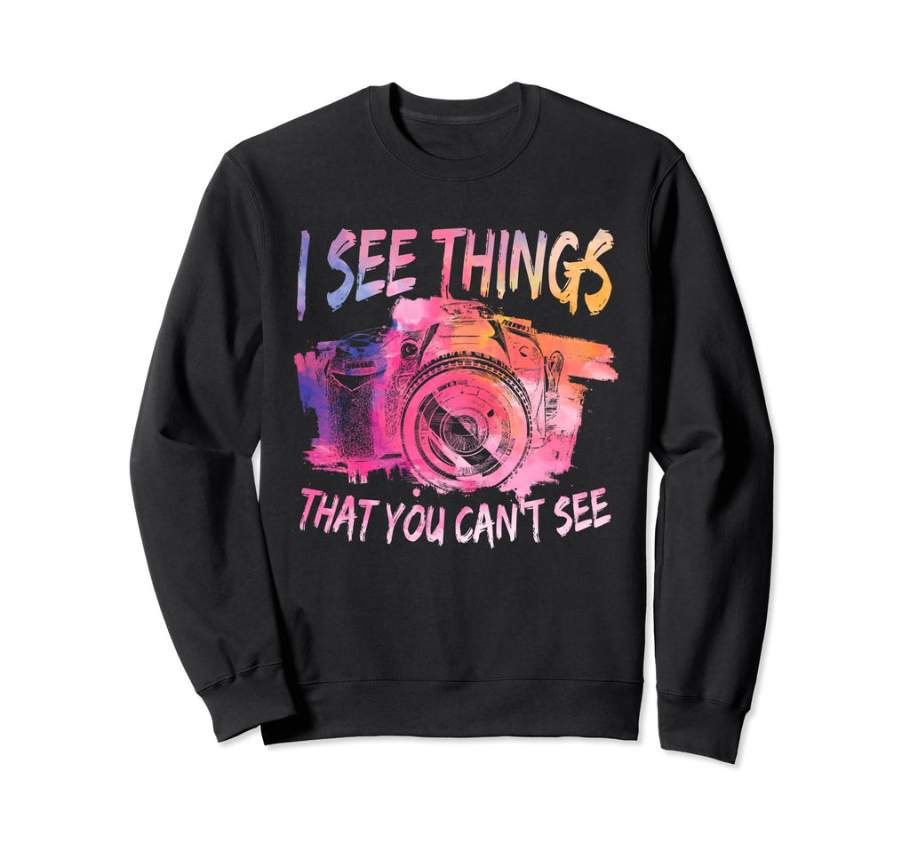 Funny Photographer Camera Hoodie - Unique Graphic for Adults - T-Shirt, Sweatshirt, Hoodie