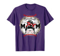 Baseball Mom Leopard Happy Mothers Day T-Shirt - Graphic Print for Adults - T-Shirt, Sweatshirt, Hoodie