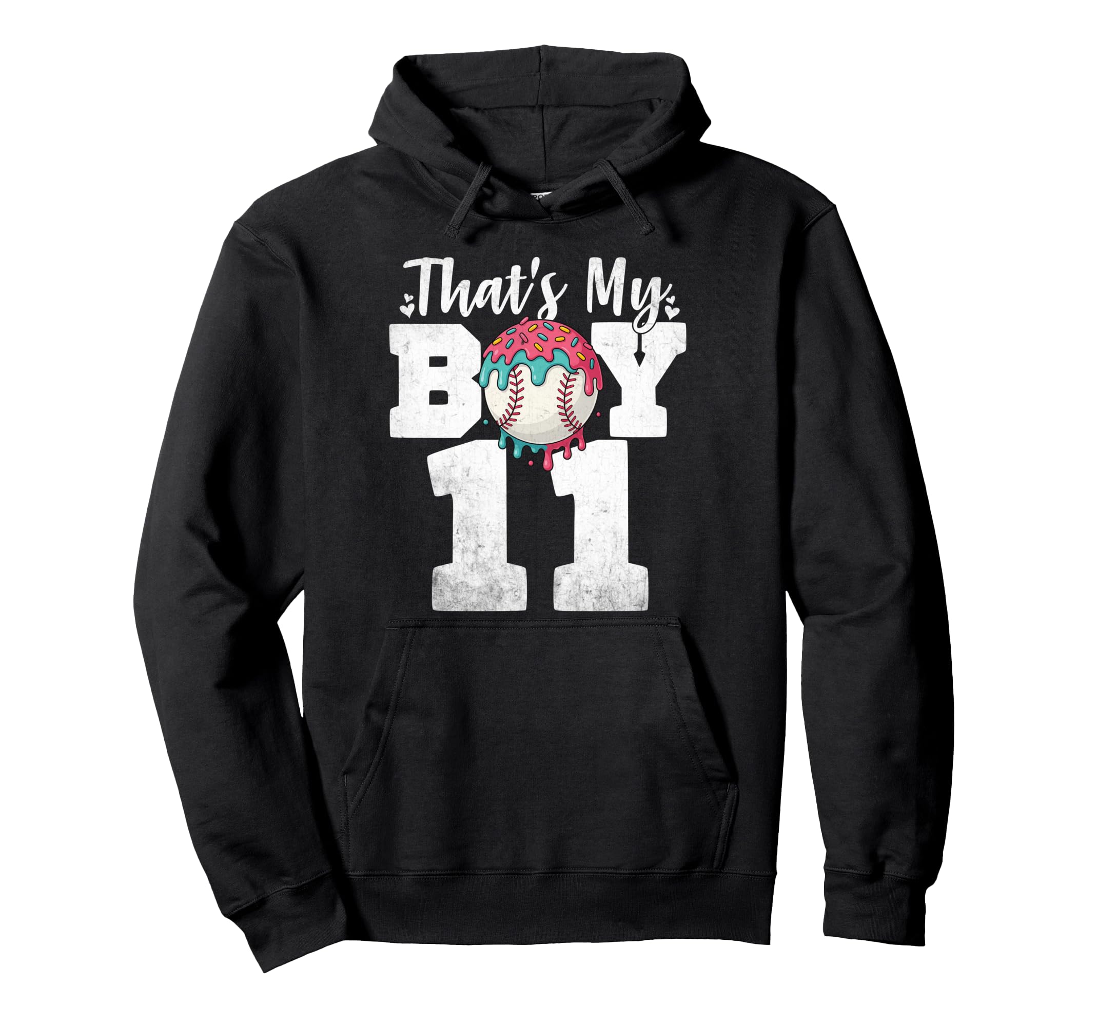 Thats My Baseball 11 Number Mom Dad 11 Hoodie - Aesthetic Graphic Unisex - T-Shirt, Sweatshirt, Hoodie