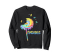Hippie Music Psychedelic Flower Sweatshirt - Streetwear Style Unisex - T-Shirt, Sweatshirt, Hoodie