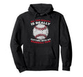 Baseball Player Sport Team Baseballer Hoodie - Novelty Apparel for Adults - T-Shirt, Sweatshirt, Hoodie