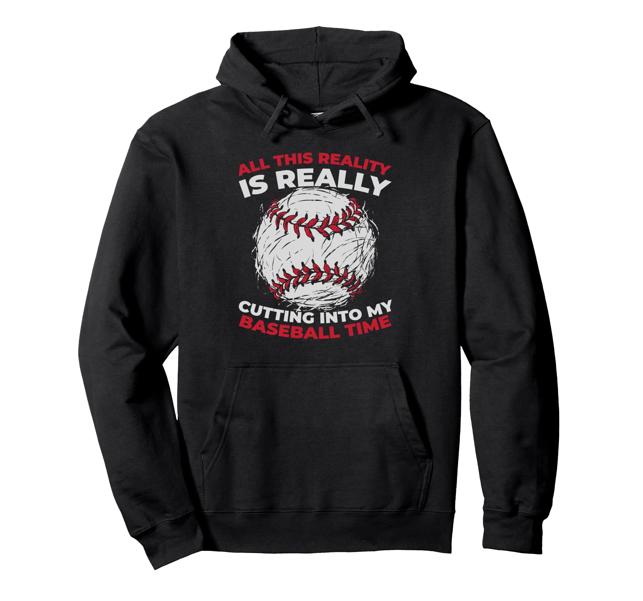 Baseball Player Sport Team Baseballer Hoodie - Novelty Apparel for Adults - T-Shirt, Sweatshirt, Hoodie
