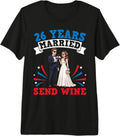 S1Shop Husband Wife 26 Years Together - Adult & Kids T-Shirts, Sweatshirts & Hoodies apparel design preview 1