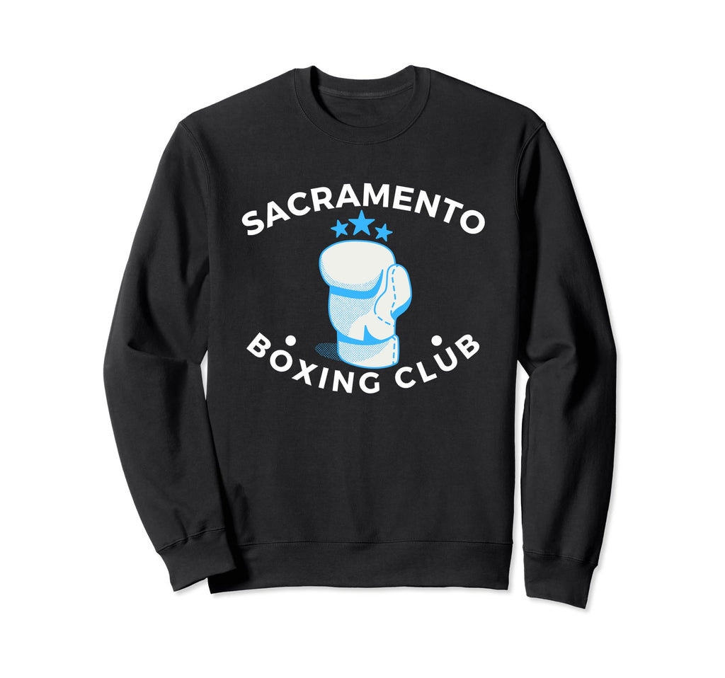 Sacramento Boxing Club Distressed Sweatshirt - Custom Art Print for Adults - T-Shirt, Sweatshirt, Hoodie