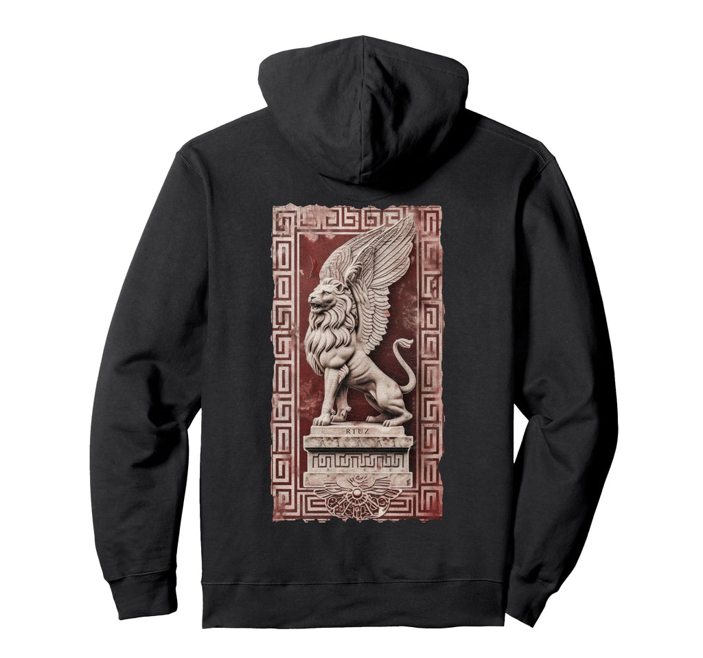 Y2K Back Streetwear Lion Hoodie - Novelty Apparel for Adults - T-Shirt, Sweatshirt, Hoodie