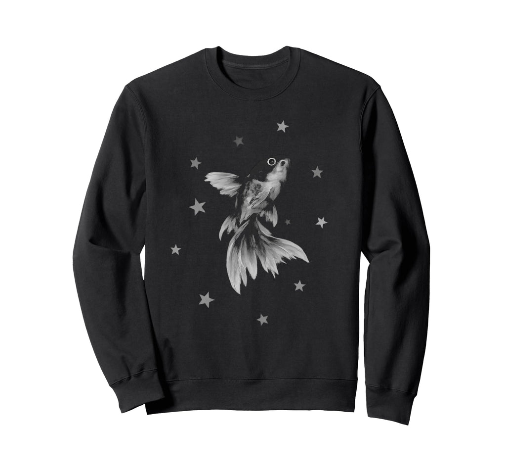 Beachy Grunge Y2K Alt Fish Goldfish Sweatshirt - Novelty Apparel Unisex - T-Shirt, Sweatshirt, Hoodie