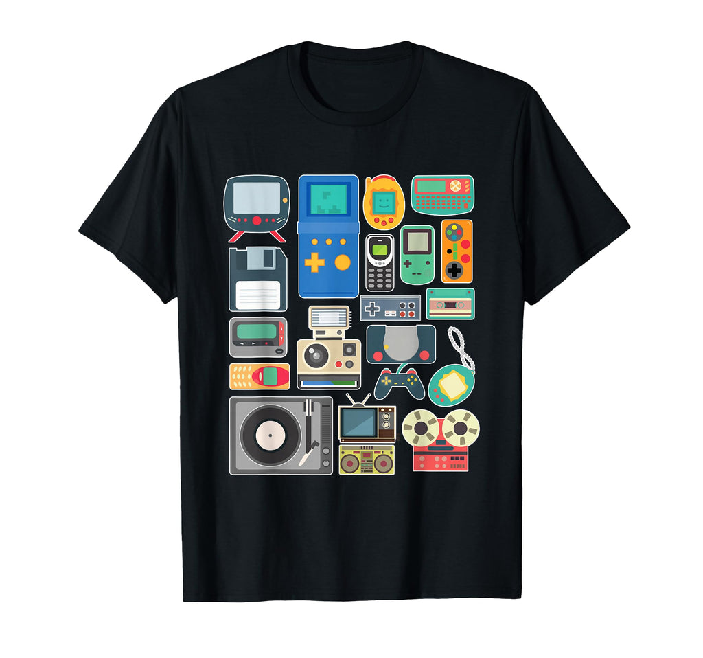 80S 90S Video Game Arcade T-Shirt - Minimalist Print Unisex - T-Shirt, Sweatshirt, Hoodie