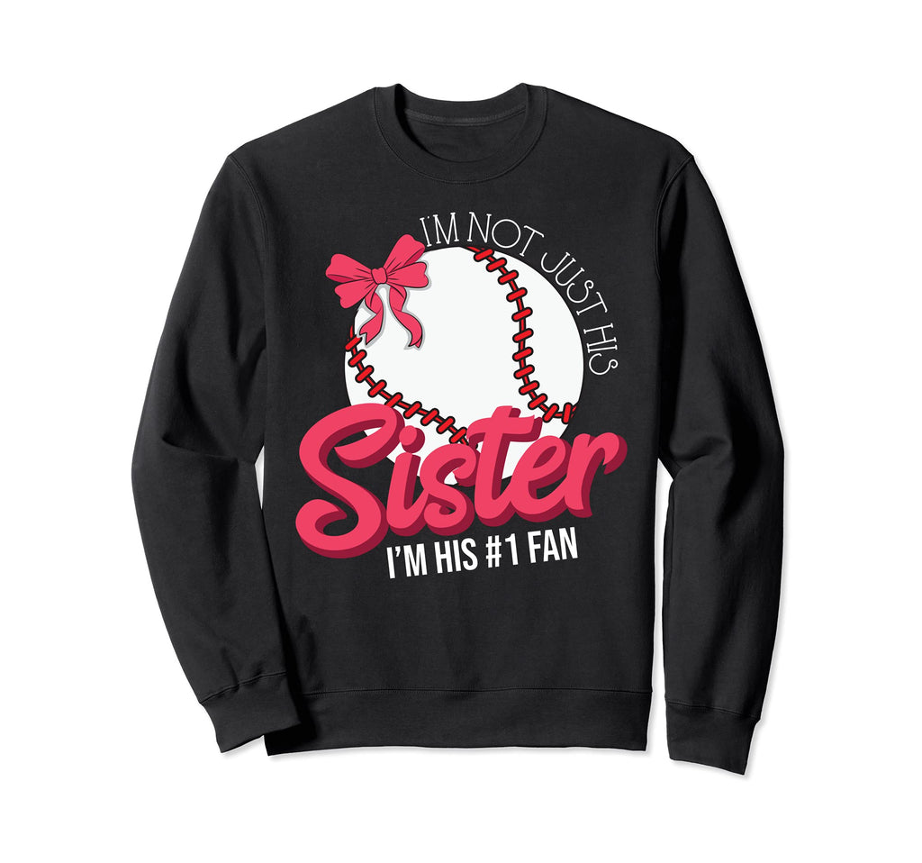 Sister Number One Fan Family Sweatshirt - Minimalist Print Men Women - T-Shirt, Sweatshirt, Hoodie