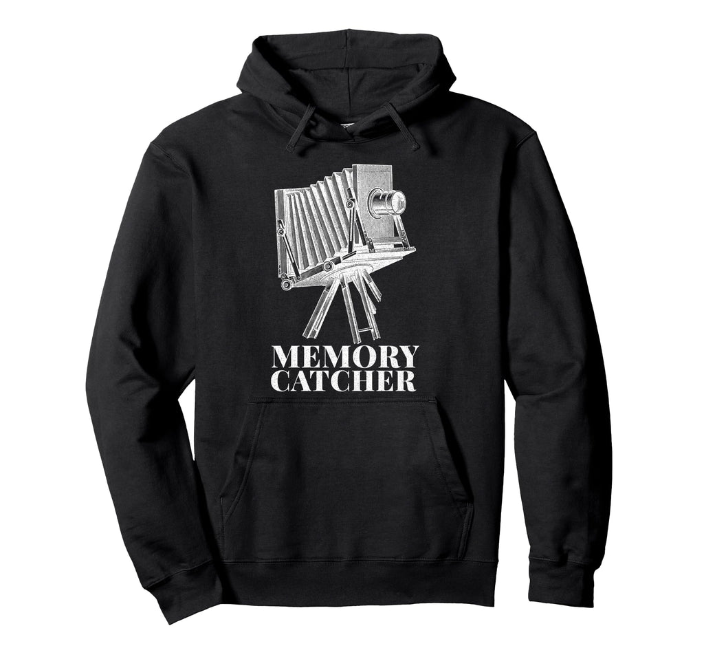 Antique Camera Photography Cameraman Hoodie - Custom Art Print Men Women - T-Shirt, Sweatshirt, Hoodie