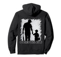 Baseball Dad Appreciation Back Hoodie - Novelty Apparel for Adults - T-Shirt, Sweatshirt, Hoodie