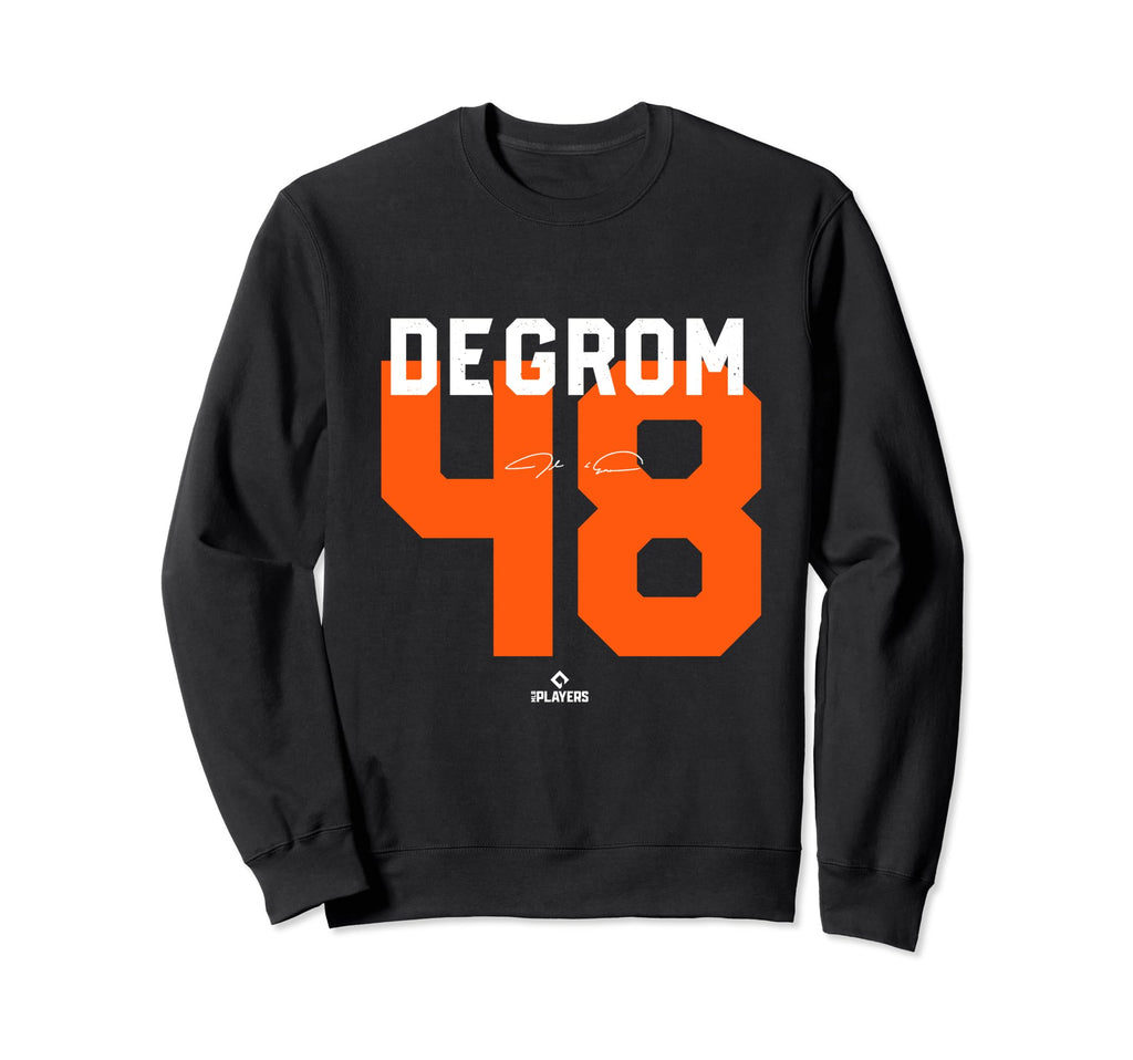 Jacob Degrom Mlb Players New York Sweatshirt - Novelty Apparel for Adults - T-Shirt, Sweatshirt, Hoodie