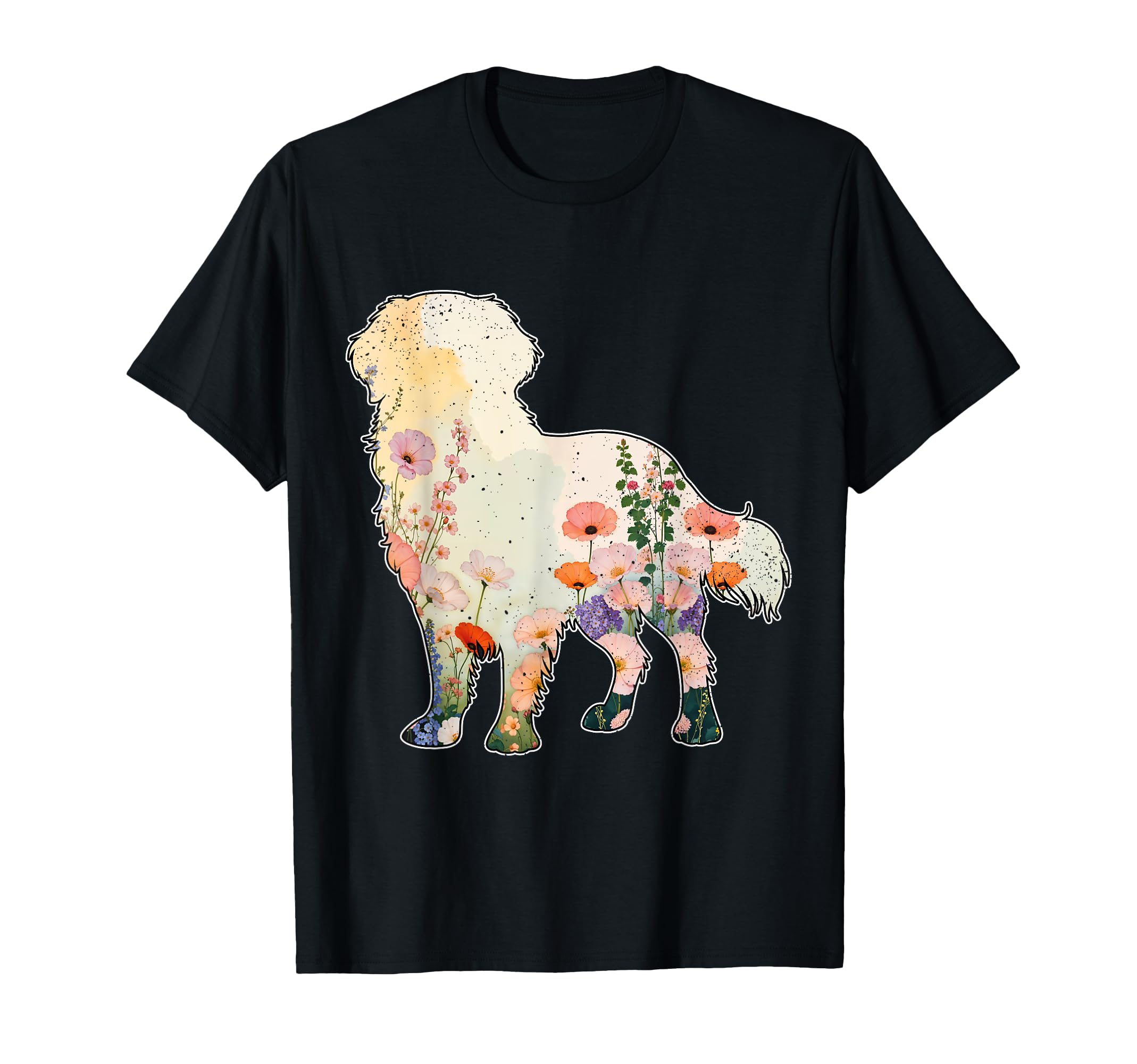 Boho Golden Retriever Moms Floral Dog T-Shirt - Trendy Graphic Men Women - T-Shirt, Sweatshirt, Hoodie